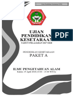 Soal Paket A IPA Print