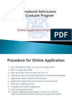 Online Application Guide Spring 2020 Graduate