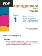 Robbins - PPT01 - Introduction To Management and Organizations