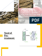 NGIC2020ID000121: Pre-Treatment of Lignocellulosic Materials Using White Rot Fungi Along With Rotten Tomatoes