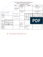 Sri Lanka Institute of Information Technology Time Table 2019 Year 1 Semester 1 - Malabe Campus