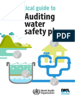 Auditing Water Safety Planning