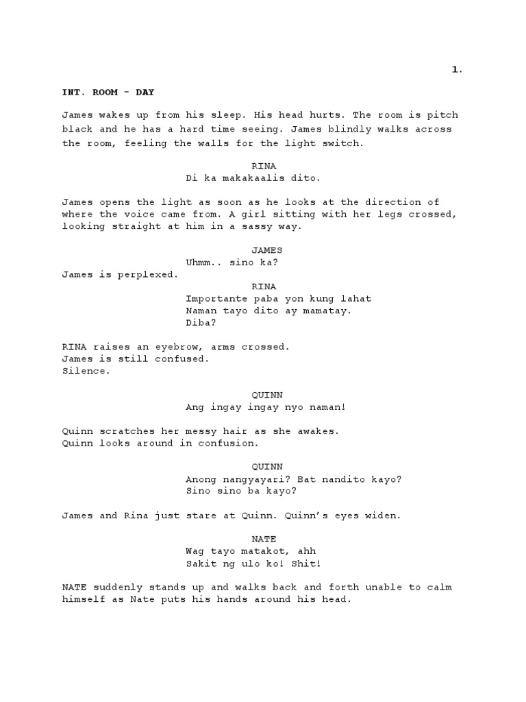 Script Short Film | PDF