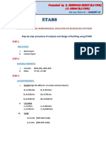 Etabs: Extended Three Dimensional Analysis of Buildling System