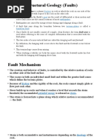 Structural Geology (Faults)