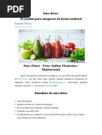 Suco detox