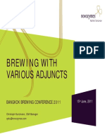 Brewing With: Various Adjuncts