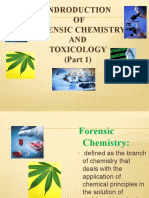 Indroduction OF Forensic Chemistry AND Toxicology (Part 1)