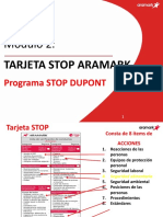 Tarjeta STOP Aramark: 8 acciones y 3 condiciones para la seguridad laboral