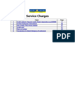 Service Charges Overview