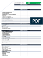 Security Gap Analysis Template: in Place? Rating