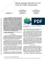Deep Learning-Based Anomaly Detection in LAN From Raw Network Traffic Measurement