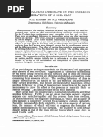 Effects of Calcium Carbonate On The Swelling