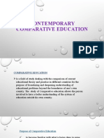 Contemporary Comparative Education-Ppt Cez