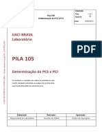 PILA 105 PROCEDIMENTO DE DETERMINACAO PCS E PCI