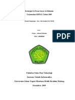 Deskripsi Isi Pesan Surat Al-Mukmin (Revisi)