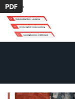 Course Agenda: Understanding Money Laundering