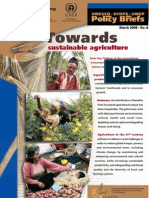 Towards Sustainable Agriculture