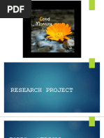 Research Project