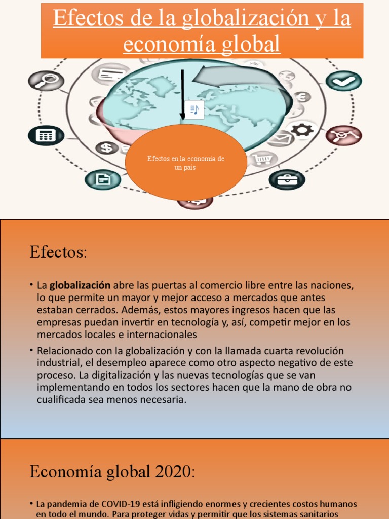 Impacto de la Globalización en la Economía | PDF | Globalización ...