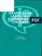 Neurogenic Language Disorders in Children (Fabbro)