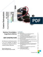 FEI - Apostila Quimica Tecnologica Lab 2009