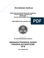 Program Kerja Pramuka