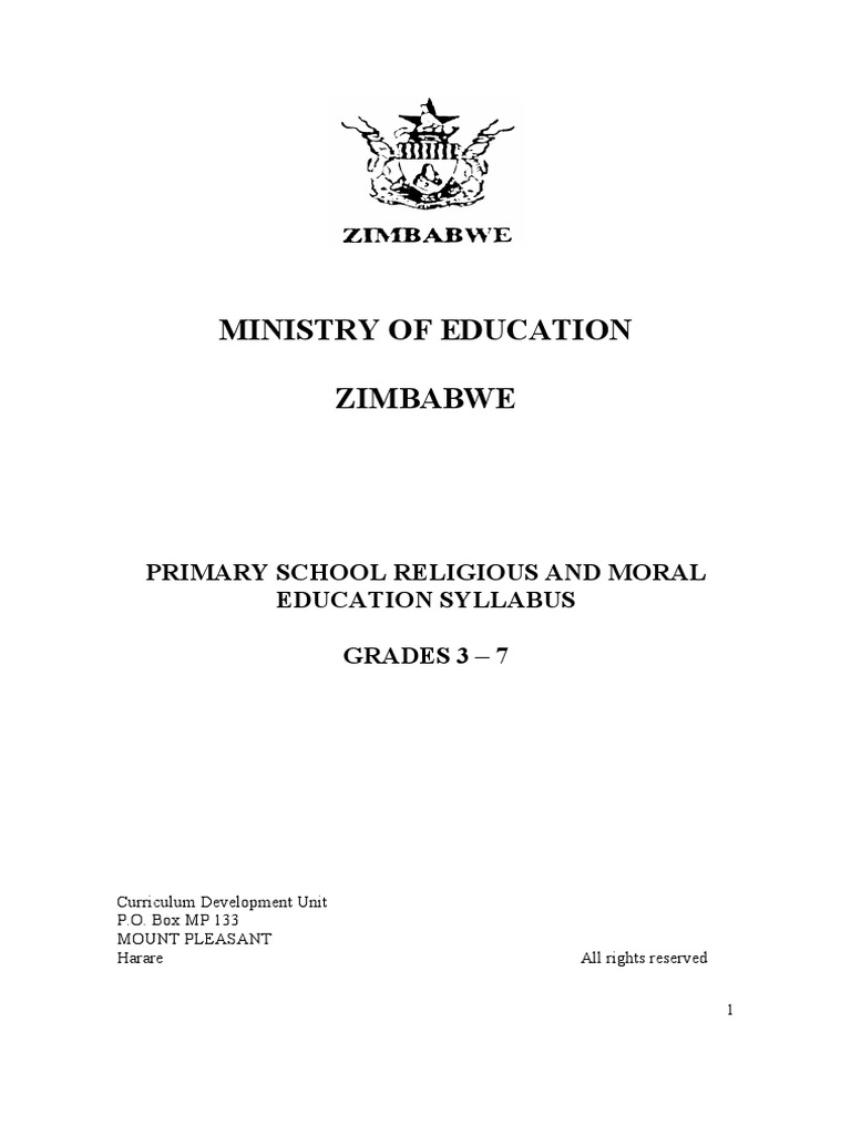 ministry-of-education-zimbabwe-primary-school-religious-and-moral