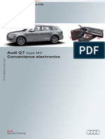 SSP 638 Audi Q7 Type 4M Convenience Electronics