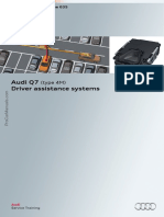 SSP 635 Audi Q7 Type 4M Driver Assistance Systems