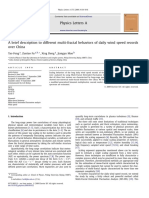 A Brief Description To Different Multi-Fractal Behaviors of Daily Wind Speed Records Over China