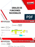 Integrales Funciones Racionales