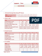 Strategic Financial Management - Forex Project Analysis