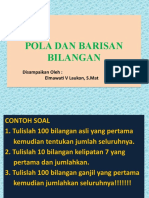 Pola Dan Barisan Bilangan Kelas VIII (Pert III)