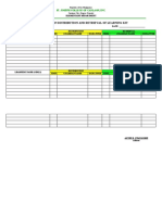Attendance Sheets in Distribution and Retrieval of Learning Kit