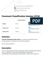 Pavement Classification Number (PCN)