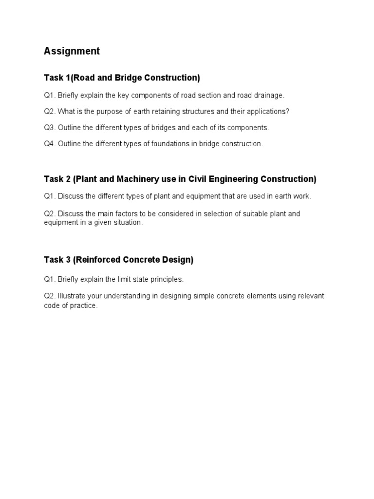 Civil Engineering Technology and Basic Structural Design | PDF