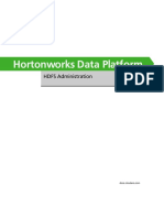 Hortonworks Data Platform: HDFS Administration
