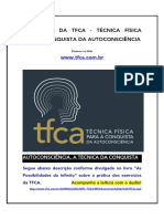 Exercícios Da TFCA - Técnica Física Para a Conquista Da Autoconsciência Site Oficial Www.tfca.Com.br