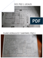 Plano Electrico, Sanitario e Hidraulico. Laura Gomez