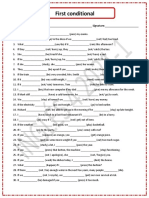 Fisrt Conditional Exercises