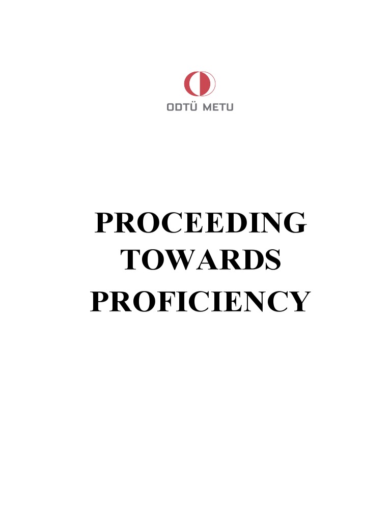 Proceeding Towards Proficiency: Odtü Metu | PDF | Wernher Von Braun |  Laboratories