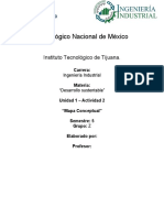 "Desarrollo Sustentable" MAPA CONCEPTUAL