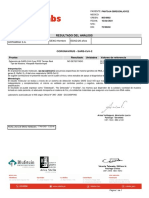 Resultado Del Análisis: Ref:Compaia Minera Antamina S.A. SEXO:Hombre EDAD:26 Años