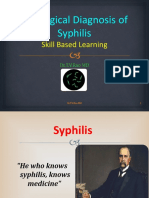 Serological Diagnosis of Syphilis