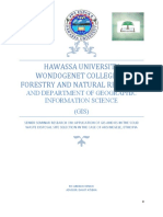 Hawassa University Wondogenet College of Forestry and Natural Resource