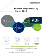 Emerging Leaders Program (ELP) March 2019: We Are An Equal Opportunity Employer