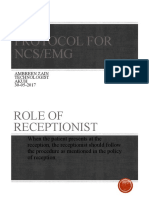 Protocol of NCS & Emg by MZ