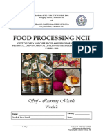 Food Processing Week 2 (Curing, Salting & Smoking) Skinless Longganisa