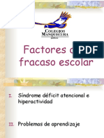 Factores Del Fracaso Escolar